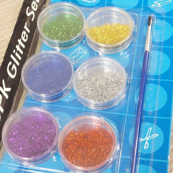 Glitter Pack Set DIY Art Craft Party Supply School Supplies Kids Adults Artist - Picture 2 of 4
